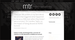 Desktop Screenshot of melindatankardreist.com
